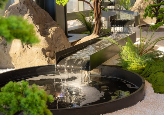 Watercourse Fountain with Sculptures